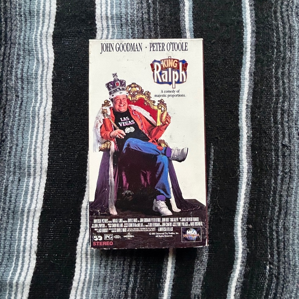 King Ralph (VHS, 1991) Comedy Movie